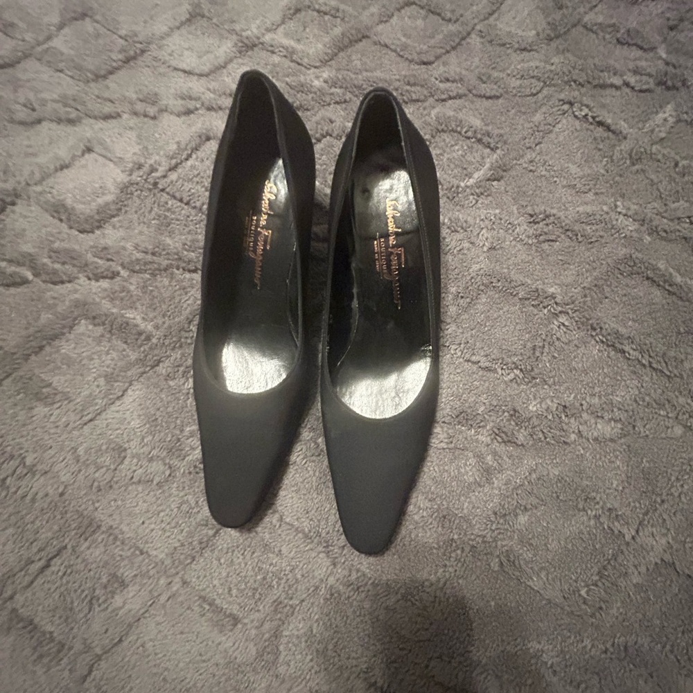 Salvatore Ferragamo Classic Black Heels